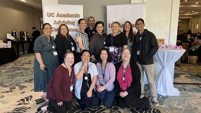 UCSD advisors at UC Academic Advising Conference